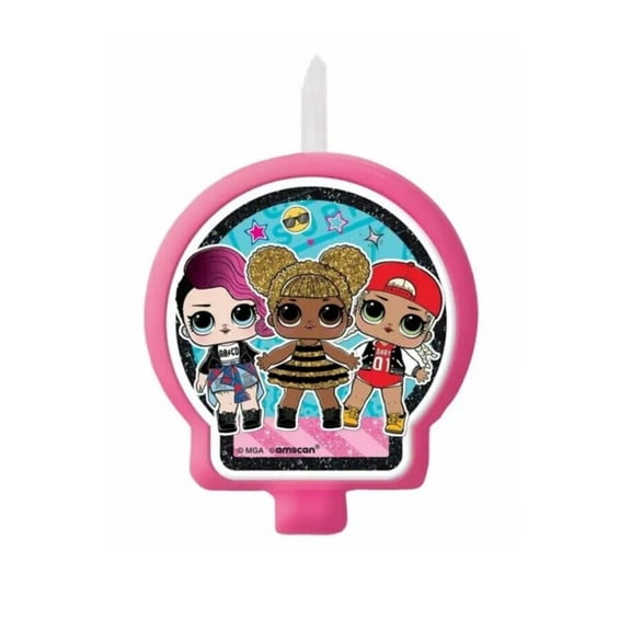 LOL Surprise Together 4eva Candle Birthday Cake Topper