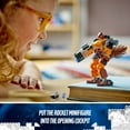 thumbnail image 6 of LEGO Marvel Rocket Mech Armor Set 76243, Guardians of the Galaxy Racoon Action Figure Super Heroes Toy, Avengers Gift Idea for Kids 6+, 6 of 8