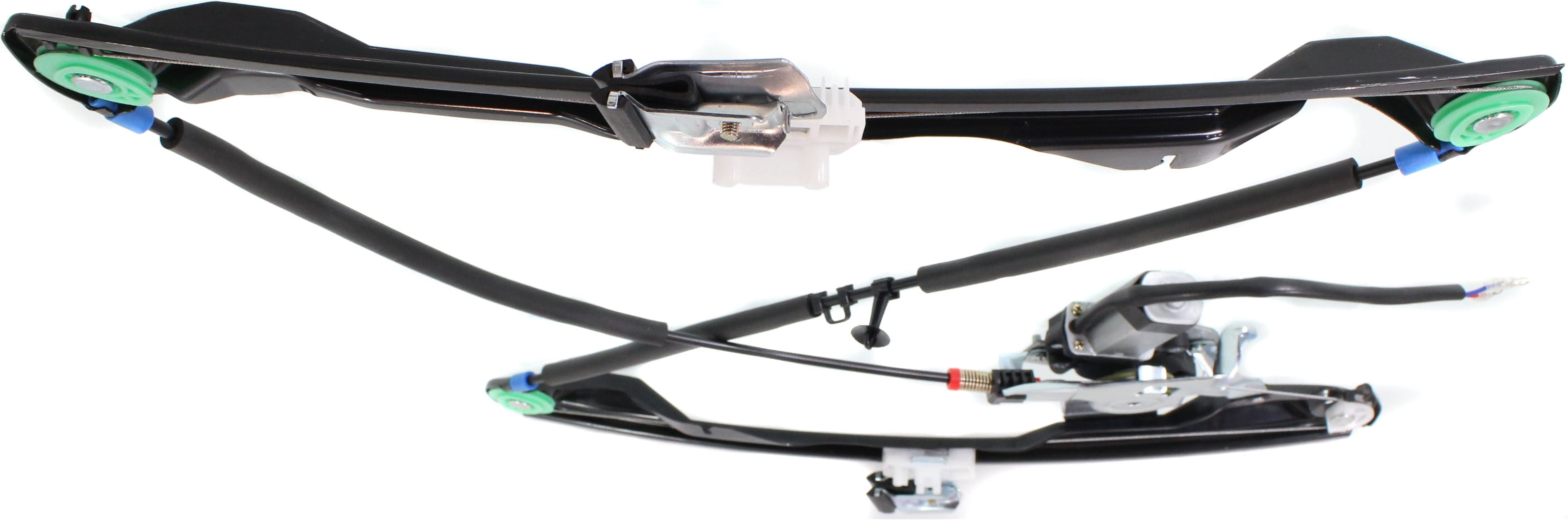 Window Regulator For 2000-2007 Ford Focus Front, Left Driver Hatchback Power With Motor