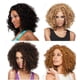thumbnail image 2 of Peluca africana negra con pequeños rizos y puntas oblicuas para damas estilo europeo y americano, 2 of 5