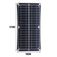 thumbnail image 2 of Cargador portátil de 12 V para automóviles, motocicletas, barcos, vehículos recreativos, remolques, deportes motorizados y más. Mantenedor de batería solar de 7,5 W a prueba de agua, 2 of 6