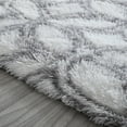 thumbnail image 4 of Fluffy Bedroom Rugs Geometric Design Shaggy Area Rug For Girls Baby Room Kids Living Room Home Decor Floor Carpet, 4 of 4