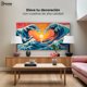 thumbnail image 4 of Cuadro Decorativo Canvas Danza Olas Kanagawa 140x70, 4 of 4
