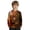 Orange, variant on Girls Sweatshirts Galaxy Print Pullover Hoodie Top Casual Comfy Hoodies for Girls Size 3-4Y