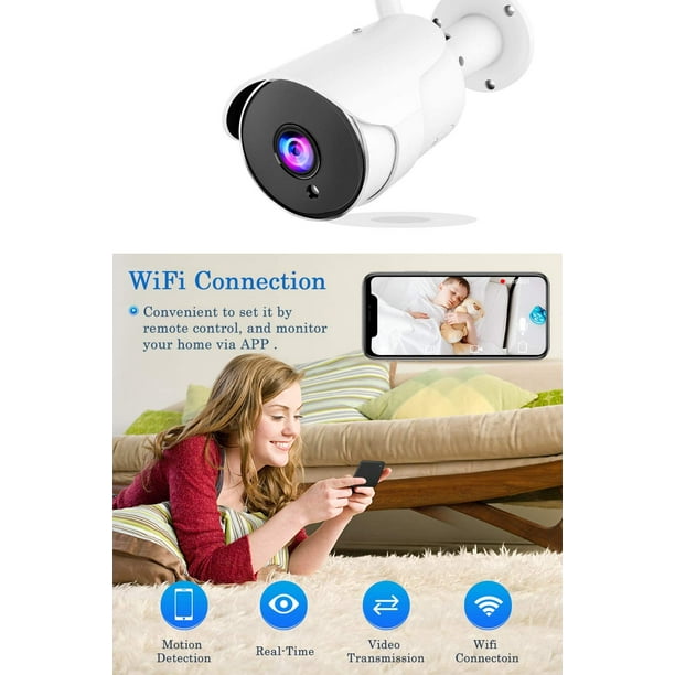 Caméra de surveillance sans fil Bluetooth Google Nest Cam intérieure-extérieure  Blanc neige - Caméra de surveillance