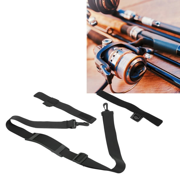 Estink Fishing Rod Carrying Strap, Adjustable Fishing Shoulder Strap Belt Fishing Rod Strap For Fishing Shoulder Belt
