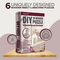 thumbnail image 4 of Hands Craft 3D Wooden Puzzle: Insects And Arachnids 6pc Bundle Set JP2B9, 4 of 7