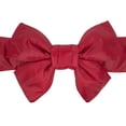 thumbnail image 3 of Vickerman 18" Red Nylon Outdoor Christmas Bow, 3 of 6
