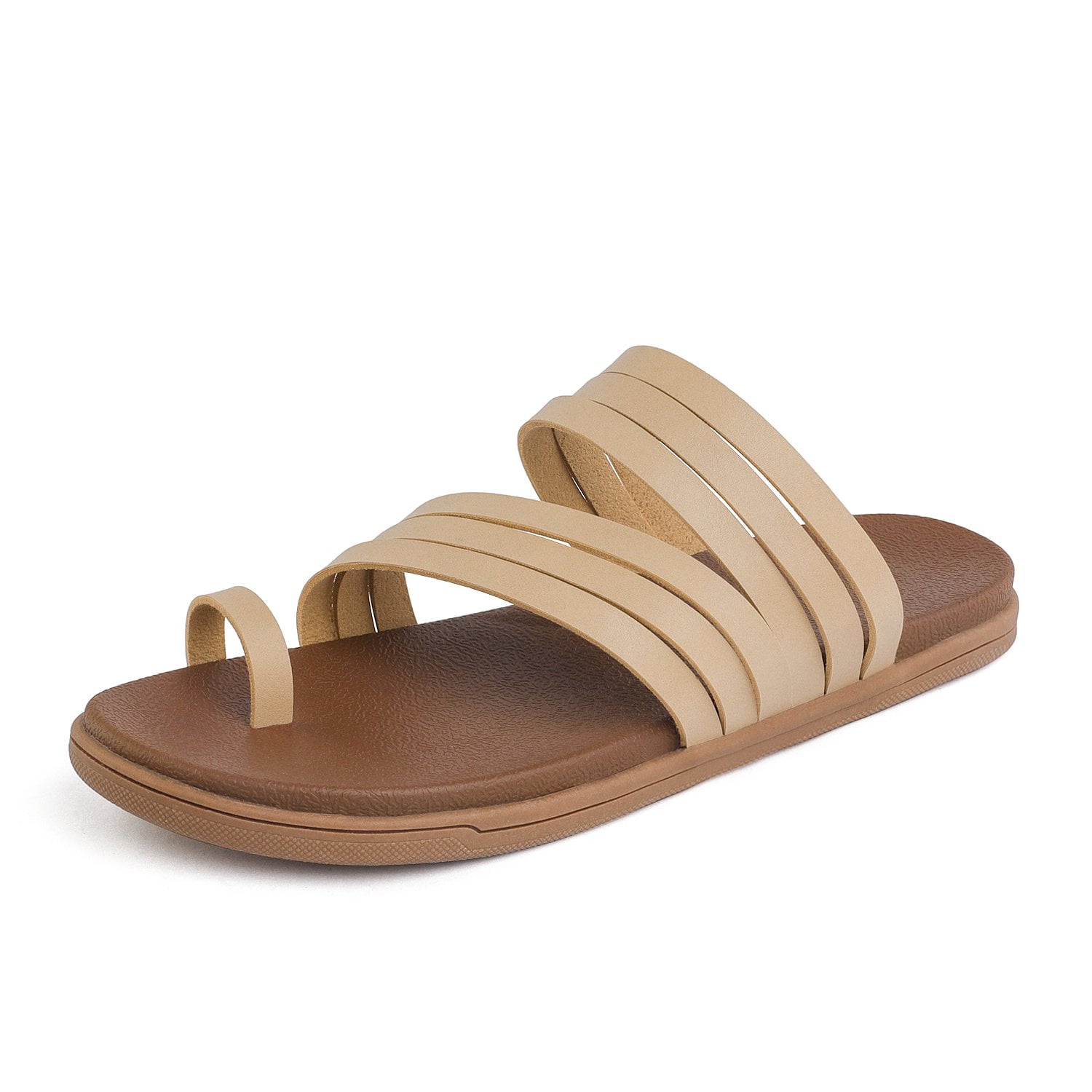 nude comfort sandals