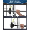 thumbnail image 2 of GARVEE Smith Machine Home Gym Power Cage,2200 lbs Squat Rack with LAT Pulldown,Cable Crossover & Leg Hold-Down,Full Body Strength Equipment for Home Workout,Red, 2 of 9