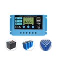 thumbnail image 2 of Solar Controller 12V Lithium Battery Street Light Intelligent Photovoltaic System Charging PWM Solar Controller ,High Charging Efficiency, 2 of 5