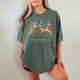 thumbnail image 6 of Christian Wildflower T-Shirt – Comfort Colors Bible Verse Tee, Religious Faith Shirt, Christian Gift for Women & Men, 6 of 8