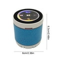 thumbnail image 3 of Mini Bluetooth Speaker,Portable Bluetooth Speaker,Outdoor Bluetooth Speaker,Wireless Bluetooth Speaker,Deep Bass Speaker,RGB Light Speaker,Compact Bluetooth Speaker,Travel Bluetooth Speaker, 3 of 6