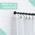thumbnail image 5 of Home Details 24"-42" Adjustable Tension Curtain Rod in Matte Black, 5 of 6