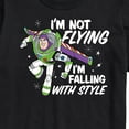 thumbnail image 3 of Toy Story - I'm Not Flying - Men's Short Sleeve Graphic T-Shirt, 3 of 5