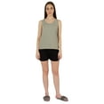 thumbnail image 2 of Inkmeso WoMen's Solid Tank Top W/ Shorts Nightwear Set Sleeveless Sexy Loungewear, 2 of 7