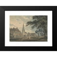 thumbnail image 2 of Thomas Girtin 18x14 Black Modern Framed Museum Art Print Titled - Harrow-On-The-Hill, Middlesex (ca. 1794), 2 of 5