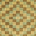 thumbnail image 1 of Ahgly Company Indoor Square Abstract Golden Brown Yellow Abstract Area Rugs, 3' Square, 1 of 6