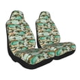 thumbnail image 2 of Naloa Colorful Hawaii Palms Car Seat Covers 2PCs Front Car Seat Covers Universal fit for Most Cars SUVs and Trucks - 2 PCS, 2 of 5