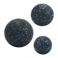 thumbnail image 4 of 3 bolas de masaje compactas para fascitis, deportes, cuello y cuerpo. Azul negro, 4 of 9