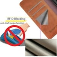 thumbnail image 4 of SUANPOT For Samsung Galaxy S25 Ultra Wallet Case with RFID Blocking Credit Card Holder,Light Brown, 4 of 7