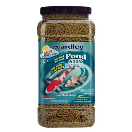 Wardley Pond Stix Koi and Pond Fish Food, 3 lbs