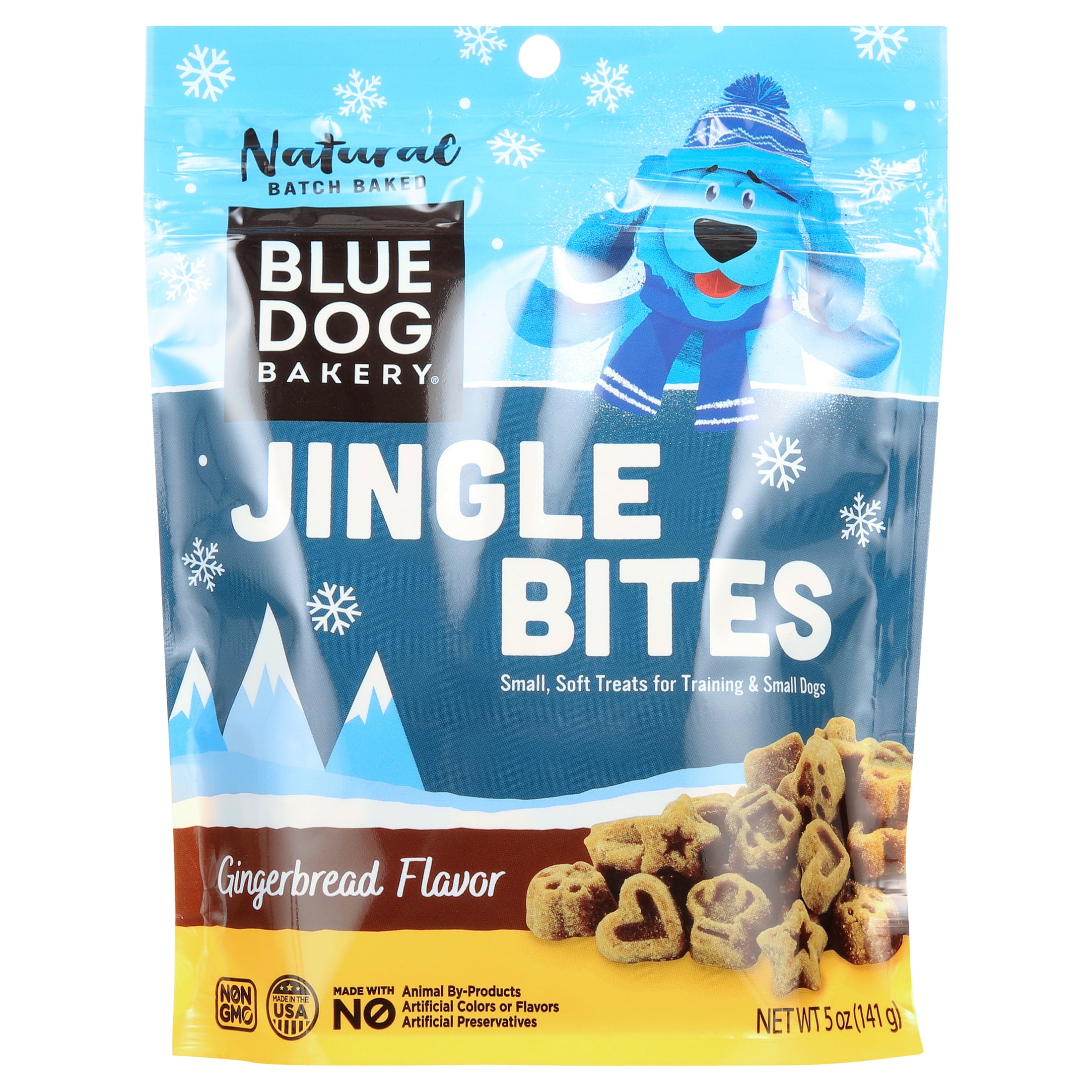 Blue Dog Bakery Jingle Bites 5oz - Walmart.com