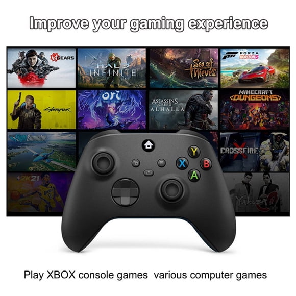 Wireless Controller for Xbox One Seamless-Operation Pc Controller Smooth-Action Game Joystick Immersive and Adaptive Gaming Controller for Xbox Camouflage Green