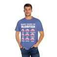 thumbnail image 4 of Humorous Many Faces Of Blobfish Graphic Men Women Funny Ugly Weird Memes Humor Design Gift Unisex Garment-Dyed T-shirt, 4 of 4
