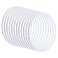 thumbnail image 1 of Anillos atrapa sueños Uxcell de 8.1 pulgadas, 12 piezas de aro redondo de macramé de plástico, blanco, 1 of 6