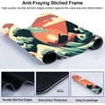 thumbnail image 2 of Gaming Mouse Pad, Japanese Sea Wave Sunset on Cloud Extended Large Desk Mat, Big Computer Keyboard Desk Pad, Stitched Edges Mousepad, 31.5 x 11.8 Inch Waterproof Desk Pad for Office Home, 2 of 6