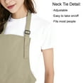 thumbnail image 4 of Toptie Adult Cotton Canvas Adjustable Apron Chef Hat Set for Men and Women, 4 of 8