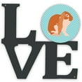 thumbnail image 1 of Decoración de pared Treasures English Lop Blue Check Metal Caroline's Treasures BB8136WALV, 1 of 1