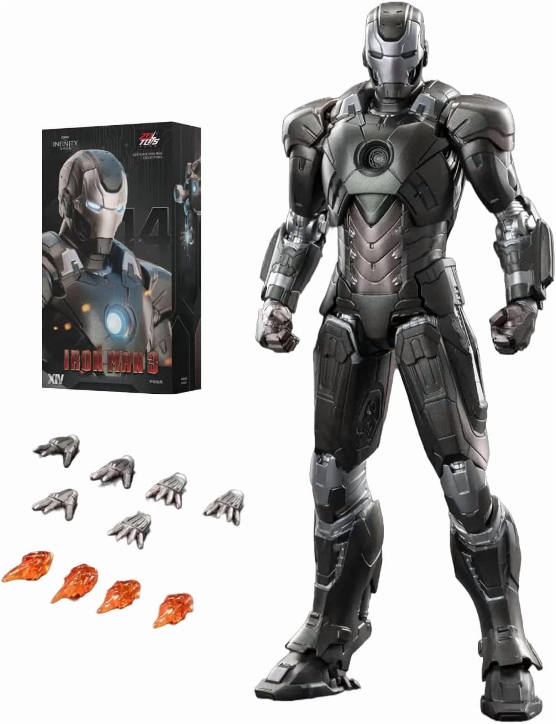 ZD Toys 1/10 Scale Iron Man 3 MK33 Action Figure 1906-33 - Walmart.com