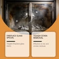 thumbnail image 5 of Fireplace Glass Cleaner Kit - 150ml & Tools, Removes Soot, Tar & Stains, Restores Clarity to Glass Doors & Screens, 5 of 10