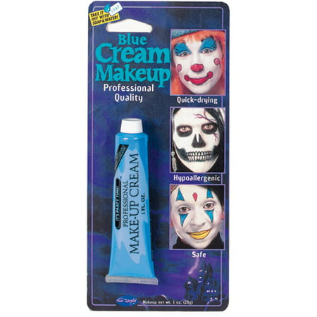 Pro Blue Makeup Tube Adult Halloween Accessory (Best Blue Body Paint)
