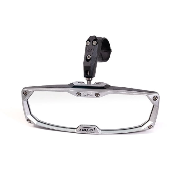 Halo-Ra Cast Rear View Mirror W/Cast Bezel - 1.75"