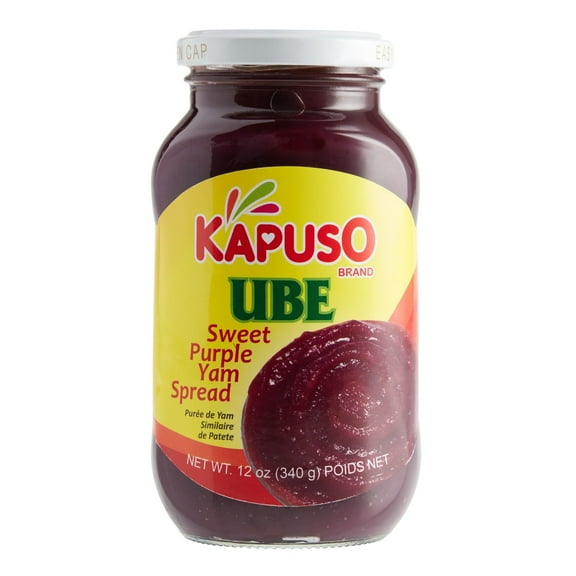 Kapuso Ube Sweet Purple Yam Spread 12 oz Pack of 4