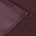 thumbnail image 5 of Superior Jaxon Blackout Curtains, Grommet Header, Set of 2, 52" x 96", Mulberry, 5 of 6