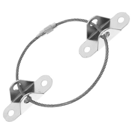 Hemoton Anti-tip Anchor Easy Installation Furniture Versatile Protection Child Baby