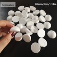 thumbnail image 5 of Bolas de espuma de media bola de 3 cm o 4 cm, adornos de bricolaje para Navidad, decoración de bodas, bolas de poliestireno para juguetes de niños, accesorios pintados, 5 of 5