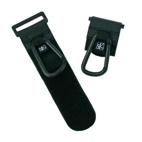 J.L. Childress Clip 'N Carry Stroller Hooks - Universal Stroller Cips with Non-Slip Straps - 2 Pack
