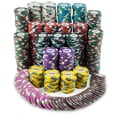 thumbnail image 4 of Brybelly 750ct Claysmith Gaming Poker Knights Chip Set in Aluminum, 4 of 7