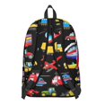 thumbnail image 3 of Comfortable Oxford Backpack with Tractor Print, Lightweight and Functional, 3 of 5