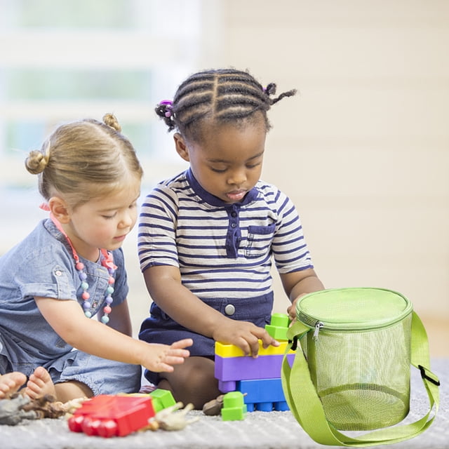 Bolsas colectoras de conchas cilíndricas, bolsa de malla de conchas marinas para niños, bolsa de malla de conchas marinas para niños, bolsa de juguetes de playa, mejore su experiencia