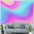 thumbnail image 4 of Orinice Tie Dye Wall Hanging Colorful Marble Tapestry Watercolor Pastel Pink Blue Purple Wall Blanket for Kids Boys Girls Abstract Wall Art Adult Large  40x30inch, 4 of 6