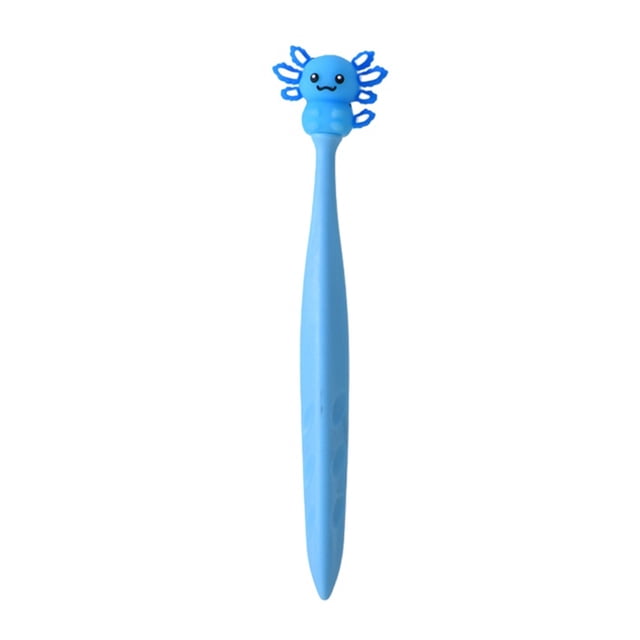 Cute Axolotl Shape Eraser PVC Pencil Eraser for Students Journaling Soft Clean Erasing Portable Portable Pen Style Eraser
