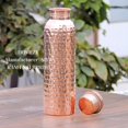 thumbnail image 2 of TRAHOO-Copper Water Bottle, Hand-crafted Hammered Copper, 2 of 4