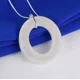thumbnail image 2 of Plata de Ley 925, bonito collar de malla tejida, pendientes, anillo de brazalete para mujer, accesorios de moda para fiesta y boda, conjunto de joyería de regalo, 2 of 2