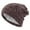 Coffee, variant on Winter Men And Women Padded And Thickened Warm Hat Outdoor Letters Knitted Hat Fall And Winter Riding Neck Warm Wool Hat Warmest Winter Hat